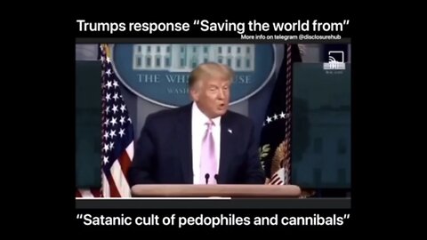 SAVING THE WORLD FROM THE PUR EVIL SATANIC CANN7BWLISM CHILDSEX TRAFFICKING CULT