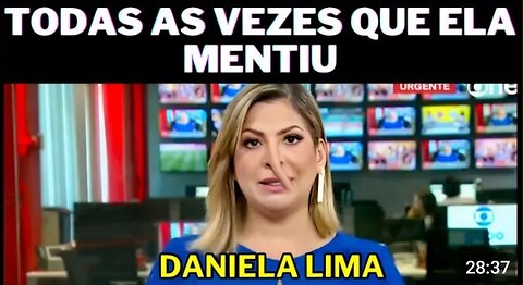 Todas vezes que a jornalista de Taubaté mentiu.