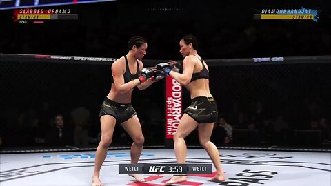 EA SPORTS UFC 4 - SHE SPUN OUT OF THE CAGE!