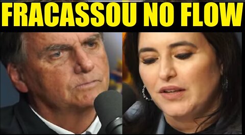 SIMONE TEBET FRACASSA NO FLOW PODCAST E PERDE PARA BOLSONARO !