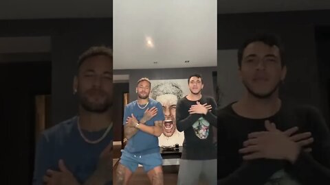 Neymar Jr ● MÃOZINHA PRA FRENTE PRA FRENTE, OMBRINHO CABEÇA BIRIMBOLA