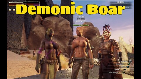 Conan Exiles, Demonic Boar, Location, Busty, Boobs #conanexiles