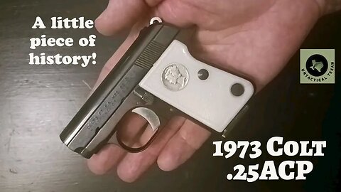 1973 Colt 25ACP Unboxing