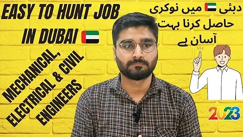 Who can get a job in Dubai easily | Sep 2023