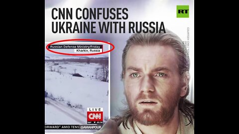 Fake News CNN,m says Kharkiv is part of Russia