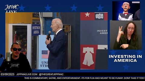 LIVE WATCH PARTY: Biden, Tucker, J Jordan, Jill Handler, and More!