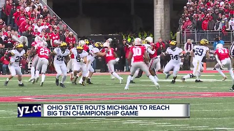 Harbaugh, Michigan players react following loss to Ohio State