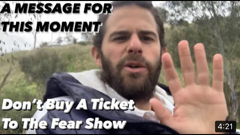 Don’t Buy A Ticket To Any Fear Show