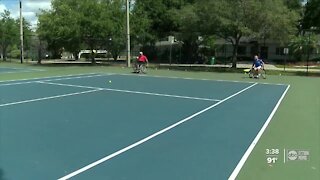 Veterans serving up inspiration playing wheelchair tennis