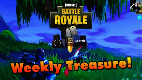 Fortnite Battle Royale - Salty Springs Weekly Treasure Location