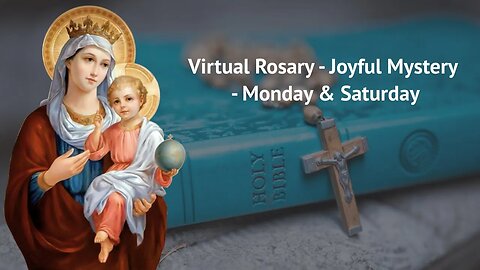 Daily Virtual Rosary - Joyful Mystery - Monday and Saturday