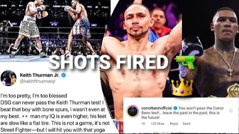 CONOR BENN TELLS KEITH THURMAN HE WONT PASS THE TEST | GARCIA VS THURMAN 2? | #TWT