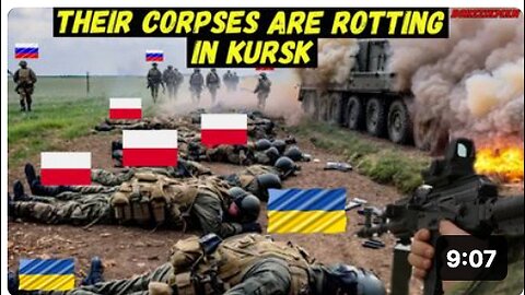 Russian Marines Destroyed An Entire Unit of Polish Soldiers and Ukrainian Paratroopers In KURSK