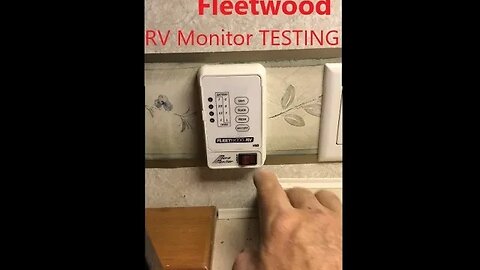 Fleetwood RV Micro Monitor KIB M21VW System White TESTING DIY