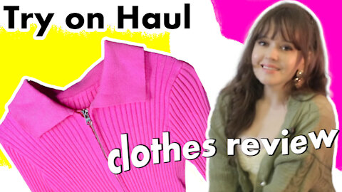 Reaction to YesStyle - Try on haul - Worth the price! Fashion review.