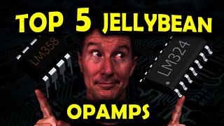 EEVBlog 1436 - The TOP 5 Jellybean OPAMP's