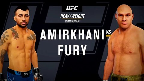 EA Sports UFC 4 Gameplay Tyson Fury vs Makwan Amirkhani