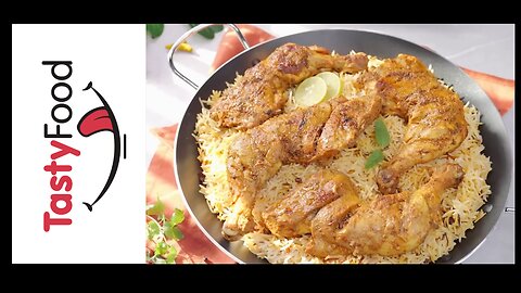 "Sizzle and Savor" (Chicken Angara Tikka Dum Pulao by "TESTY FOOD")