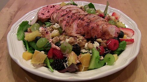 Get Your Fruit On Grilled Chicken Salad -- For The Ladies