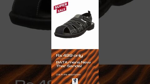 Bata Mens Sandals at an Incredible Brand Sale Price #shorts