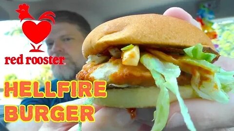 Red Rooster Hellfire Burger Review - Greg's Kitchen