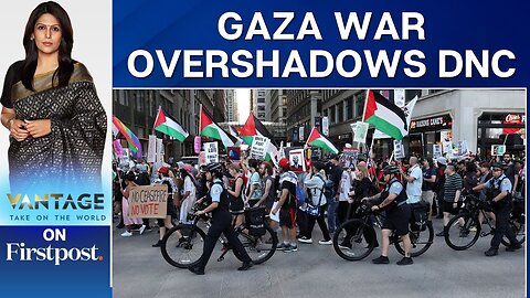 Pro-Palestinian Supporters Conduct March in Chicago Ahead of DNC | Vantage With Palki Sharma