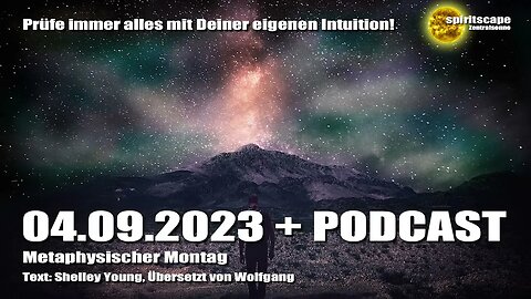 Der Verlust eines geliebten Wesens - Der metaphysische Montag – 04.09.2023