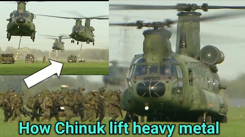 How Chinuk lift heavy metal and fly in Mountain area