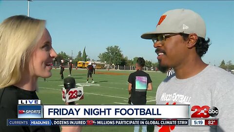 Live interview with Wasco Head Coach Chad Martinez from FNL Game of the Week