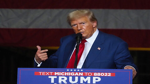 Trump Criticizes Harris in Michigan Speech, Promises Economic Turnaround