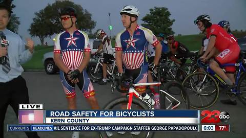 Bicyclists looking for safer roads in Kern County