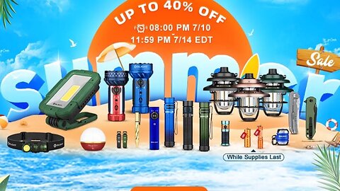 Olight Summer Sale Up to 40% off