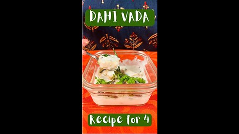 Dahi Vada 🧆🍶😋