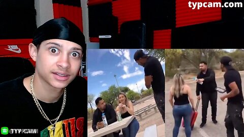 Chick Gets Caught Cheating On Her Boyfriend With The Next Man After Calling Him A Stalker! REACTION