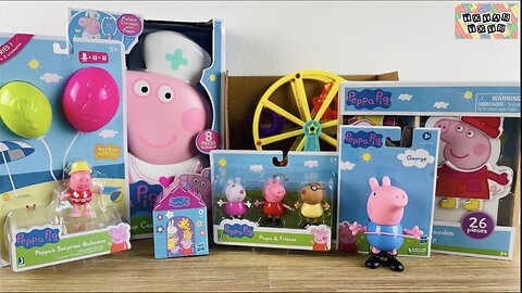 Peppa Pig Unboxing Toys Review ASMR