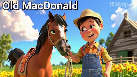 old MacDonald had a farm | nursery rhymes | newborn baby cartoon song