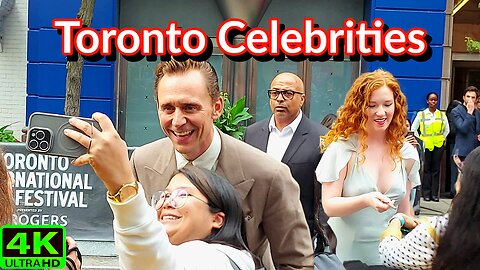 【4K】Hollywood Celebrities greet Fans at TIFF Toronto Canada 🇨🇦