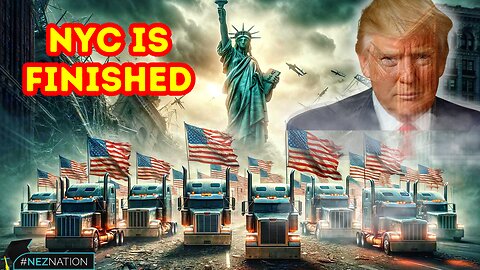 🚨BREAKING🚨New York in MAJOR CRISIS! Truckers BOYCOTTING New York for Donald Trump (EXPLAINED)