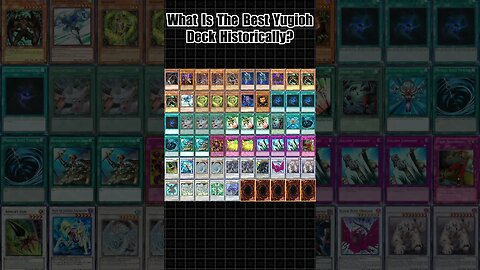 What Is The Best Yugioh Deck Historically?