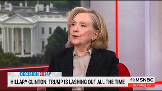 Hillary Claims 'Incoherent' Trump Lashes Out At People