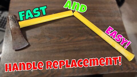 Splitting Maul Handle Replacement