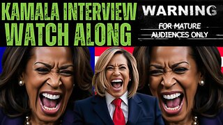 Kamala Interview | End of the World Watch Along | LIVE STREAM | 2024 Election