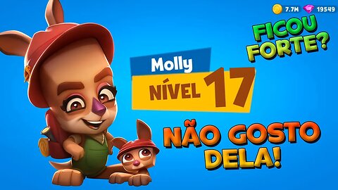 Pior Personagem? MOLLY NIVEL 17 AGORA ELA FICOU FORTE? ZOOBA