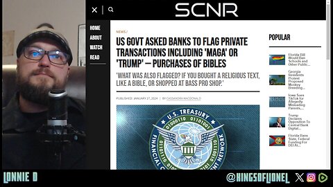 US Fed SPYING On Trump Supporters, Track BIBLE Purchases And Sporting Equipment Sales