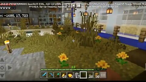 live gameplay Mining in Minecraft 1.20