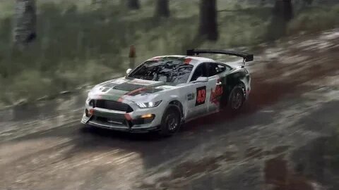 DiRT Rally 2 - Replay - Ford Mustang GT4 at Jarvenkyla