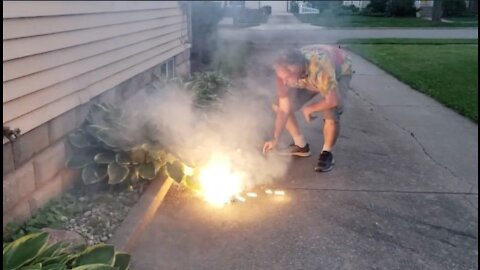 Fireworks gone wrong #short