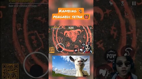 Kambing pengabdi setan | goat simulator #game