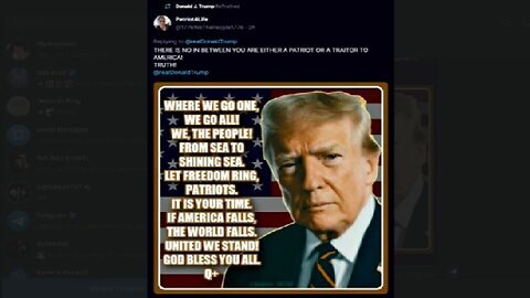 Q+ Trump - The Retruth That Signalled The Q Alliance To Move Forward!