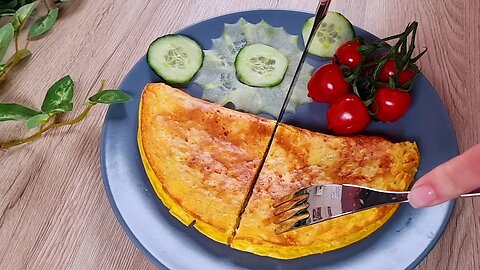 It's so delicious and healthy! I cook it every day! The best oats omelette for breakfast!